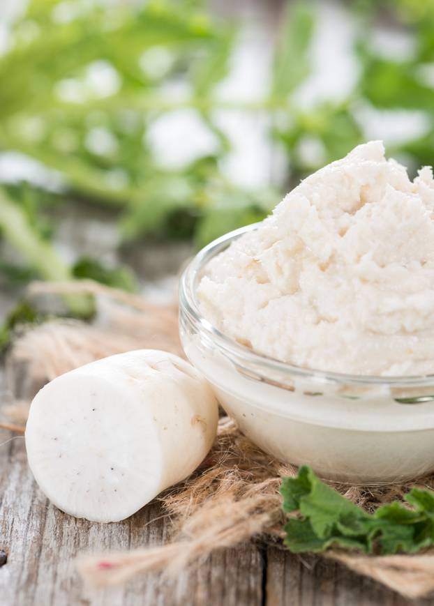 Horseradish Sauce in a bowl