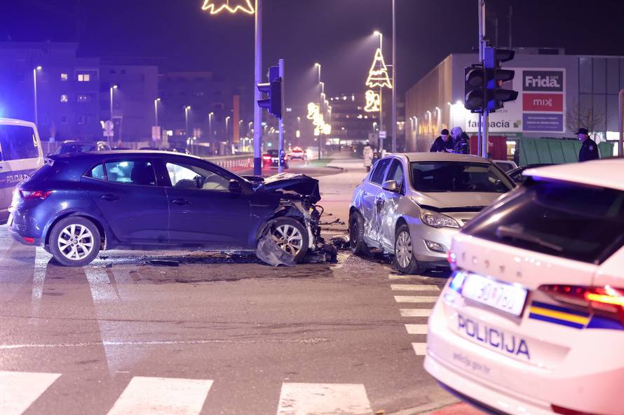 Velika Gorica: Prometna nesreća na križanju Andrije Kačića Miošića i Kolodvorske ulice