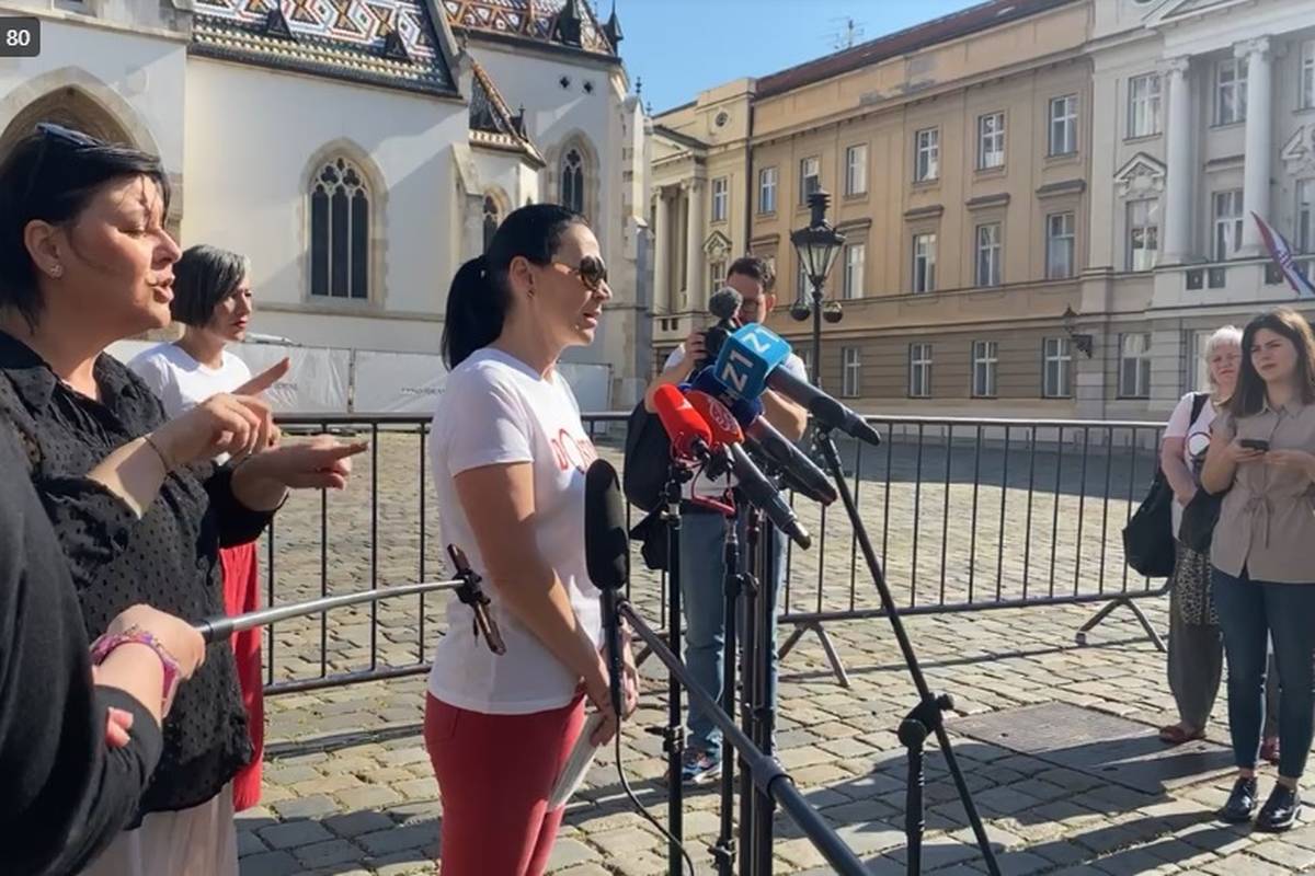 Prosvjed za Mirelu Čavajdu: 'Ovaj put ne mislimo stati'