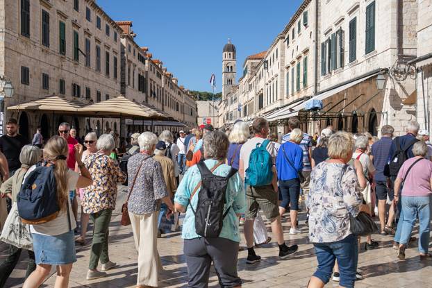 Turisti u Dubrovniku