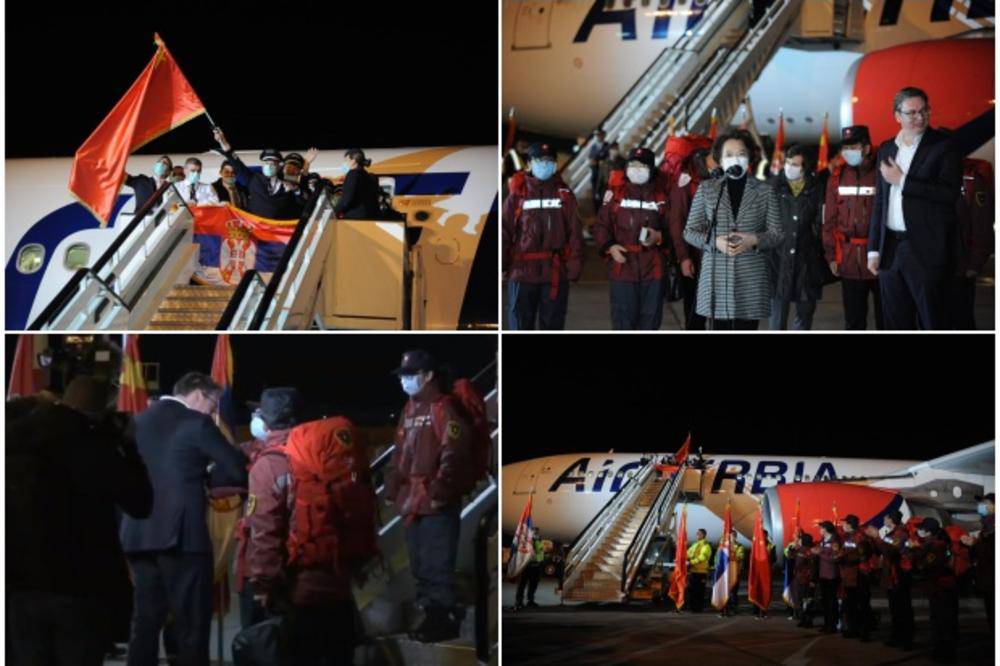 U Srbiju sletio avion iz Kine, dočekao ga je emotivni Vučić