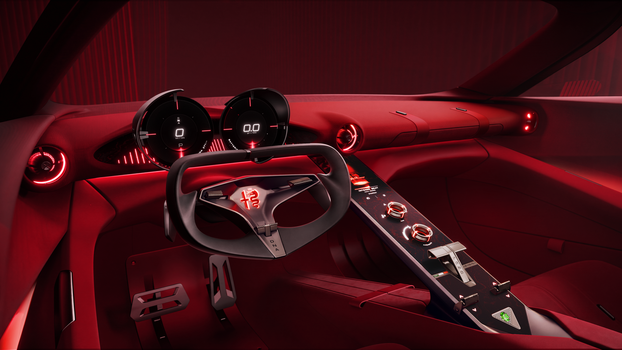 FOTO Alfa Romeo otkriva svoju budućnost: Cuorerosso izgleda sjajno i ima moćni V6 motor