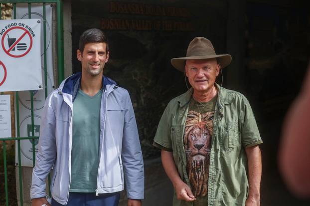 Novak Đoković posjetio Bosnske piramide te nakon toga otišao na ručak