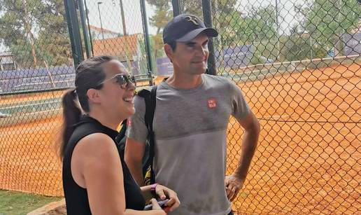 Roger Federer zaigrao tenis u poznatom hotelu u Vodicama