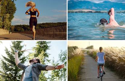 Vježbanje ljeti: Ostanite fit uz plivanje, picigin ili bicikliranje
