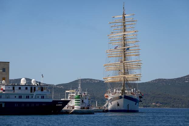 Zadar: Jedrenjak Royal Clipper na Pozdravu suncu