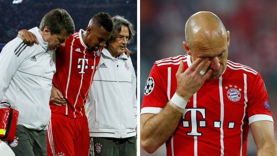 Strašan peh: Bayern će biti bez Robbena i Boatenga u uzvratu?
