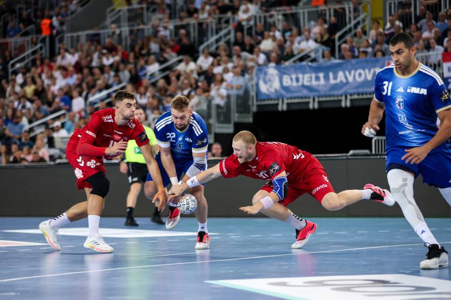 Susret 3. kola Lige prvaka između rukometaša Zagreba i Aalborg Handbold