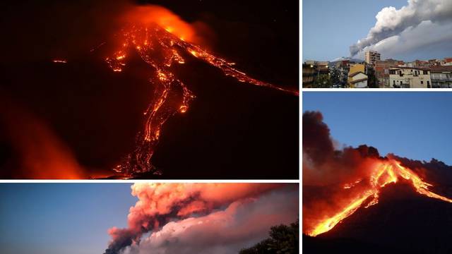 Talijanske vlasti nakon erupcije Etne: 'Budite jako oprezni, pada kamenje i pepeo, ne putujte'