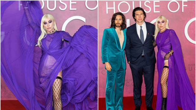 Lady GaGa ukrala svu pažnju na premijeri filma, nije ni pokušala sakriti seksi samostojeće čarape