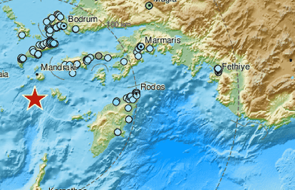 Potres jačine 4, 9 po Richteru zatresao morsko dno kod Grčke
