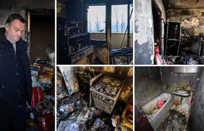Požar mu progutao kuhinju i hodnik: 'Bio sam u sobi, susjeda je krenula kucati po vratima..'