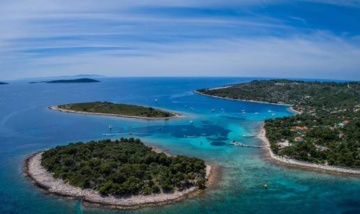 FOTO Raj na Jadranu: Evo kako izgleda uvala Krknjaši iz zraka