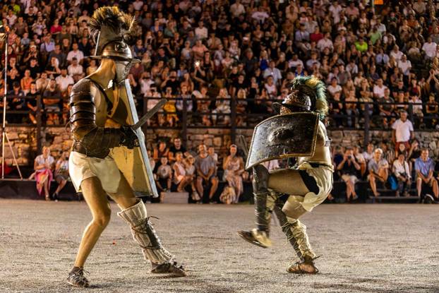 Borbe gladijatora u pulskoj Areni