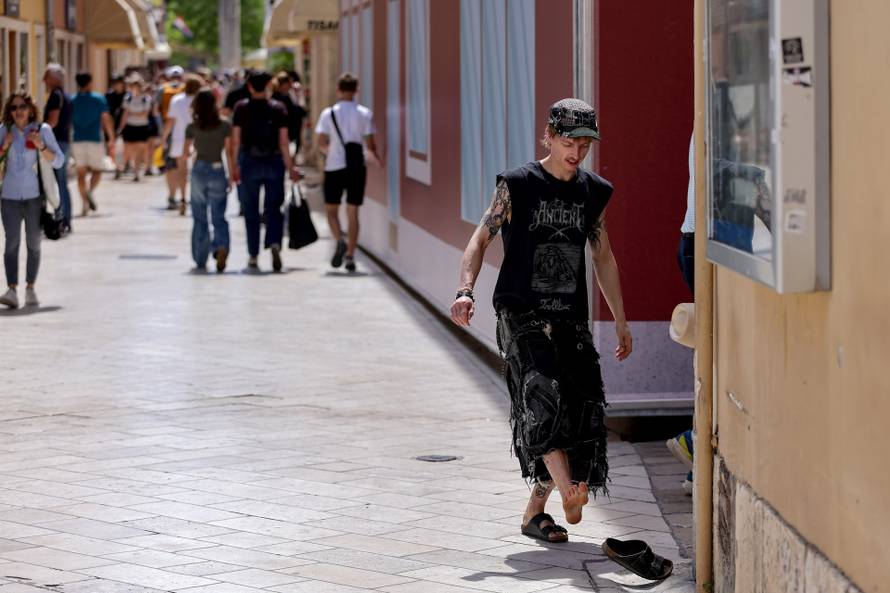 Zadar: Subotnje prijepodne u centru grada