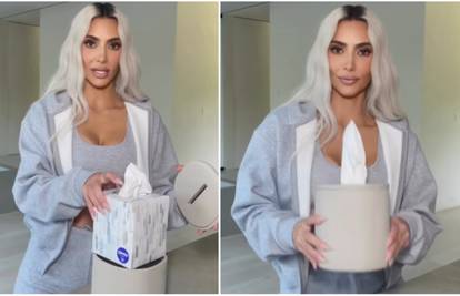 Kim Kardashian objašnjavala kako puniti kutiju za maramice: 'Žalosno je ako to niste znali'