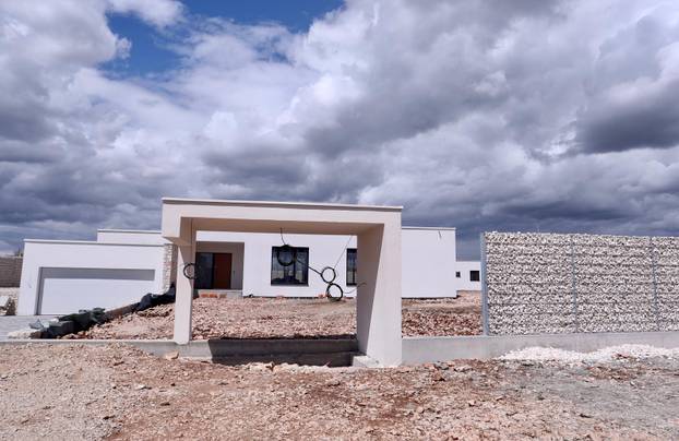 Kuća Mamićevih u izgradnji u okolici Ljubuškog