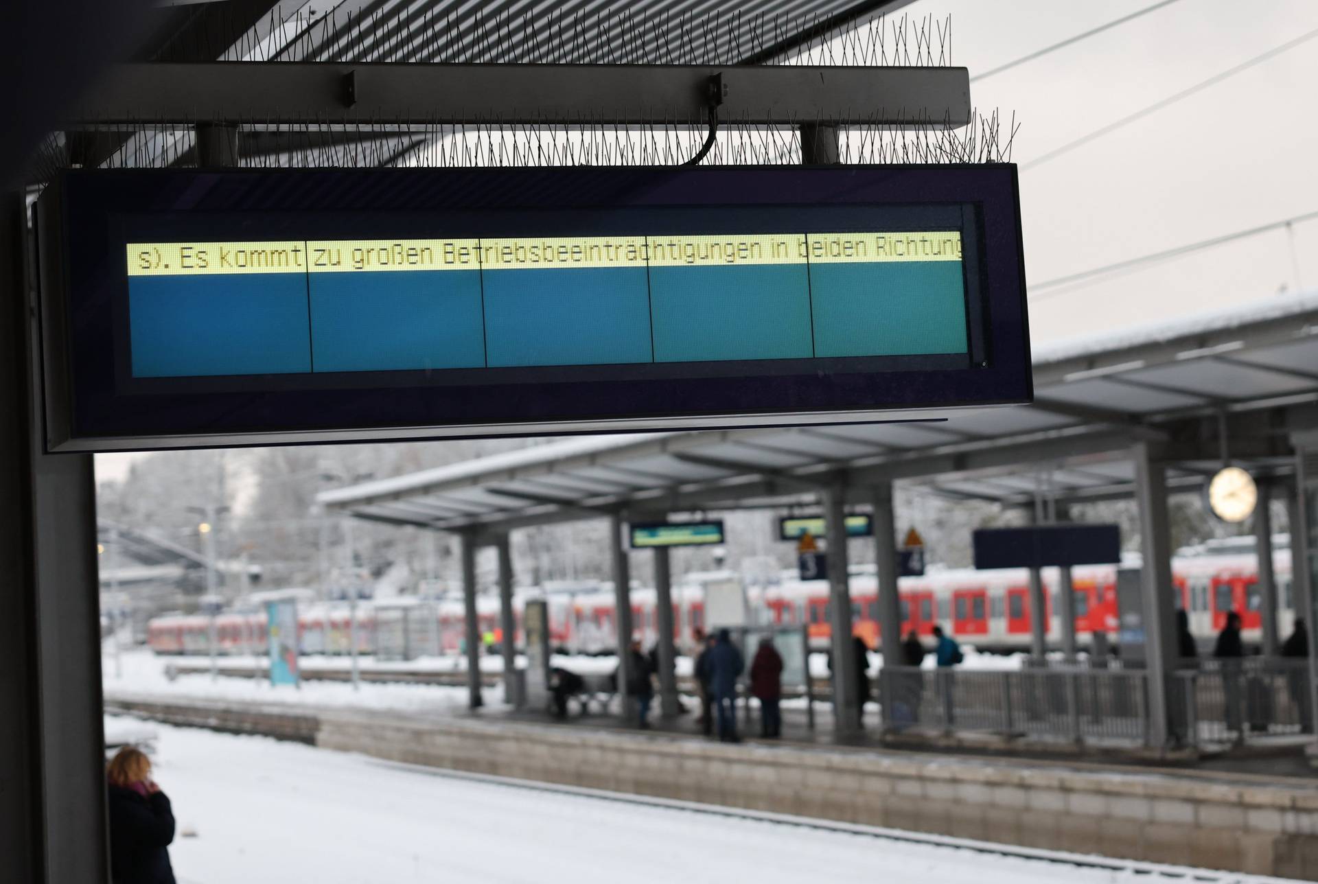 Onset of winter in Germany - Hesse