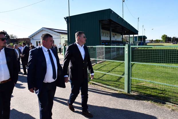 Predsjednik RH Zoran Milanović na obilježavanju Dana Općine Stari Mikanovci