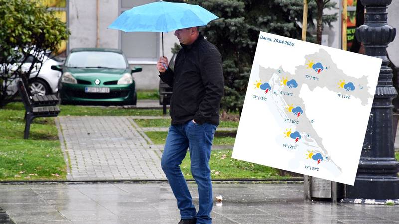 Stiže proljetni preokret: Kiša i grmljavina u unutrašnjosti