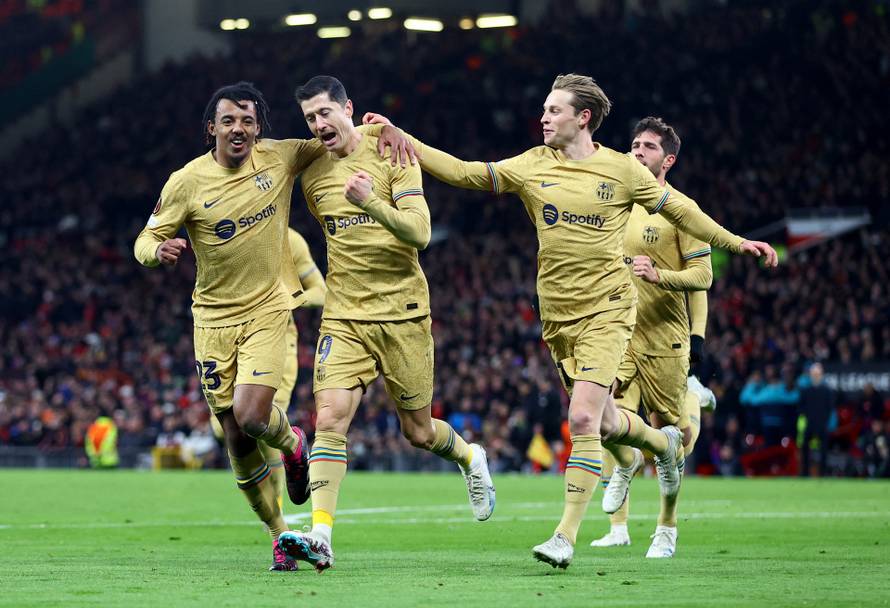 Europa League - Play-Off Second Leg - Manchester United v FC Barcelona