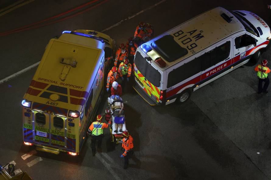 Major fire at Wang Fuk Court housing estate, in Tai Po, Hong Kong