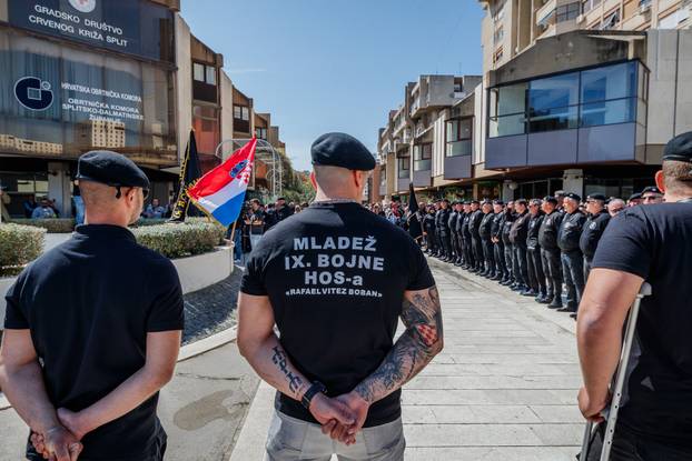 Proslava 35. Obljetnice od osnutka HOS-a u Splitu