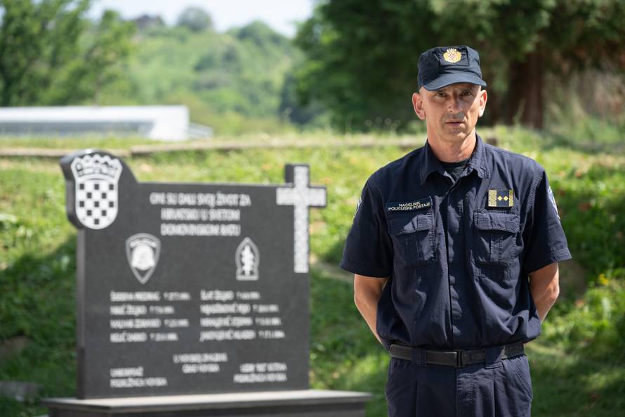 Jure Klišanin, načelnik postaje Granične policije Novska