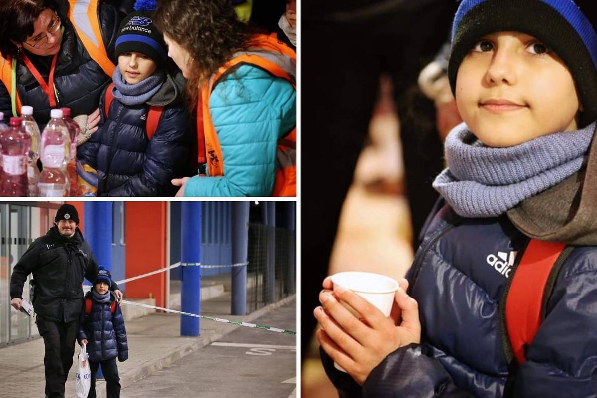 Vrećica u ruci i broj na dlanu: Dječaka iz Ukrajine roditelji su poslali preko granice da se spasi