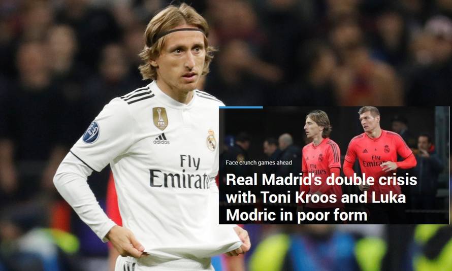 Marca: Real je u krizi jer su mu Modrić i Kroos u očajnoj formi