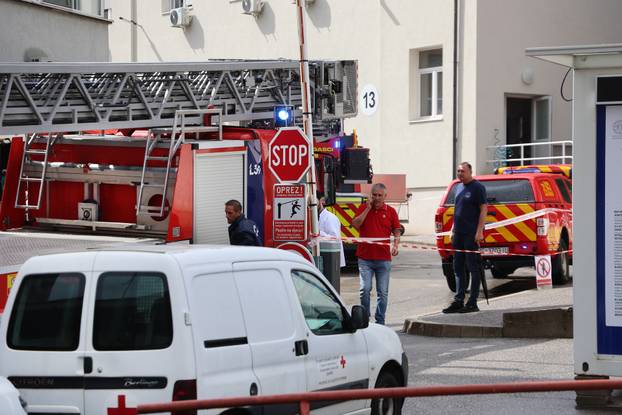 Zagreb: U Vinogradskoj bolnici došlo je do manjeg požara 