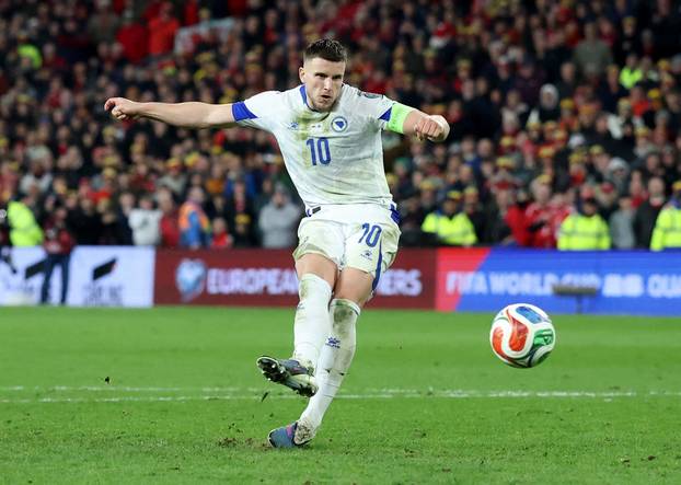 FIFA World Cup - UEFA Qualifiers - Semi Final - Wales v Bosnia and Herzegovina