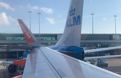 Sudarili se avioni na Schipholu: 'Zaglavili smo, bilo je glasno'