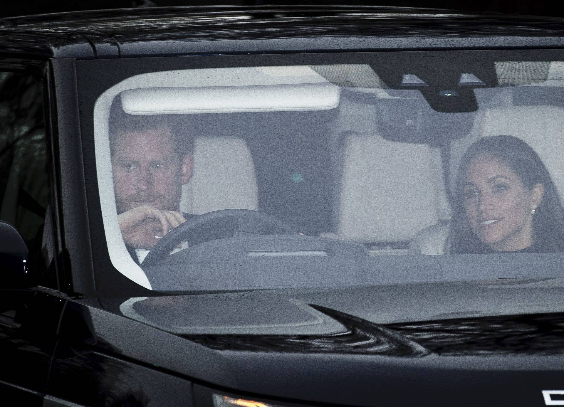 Prince Harry and Meghan Markle Christmas Lunch