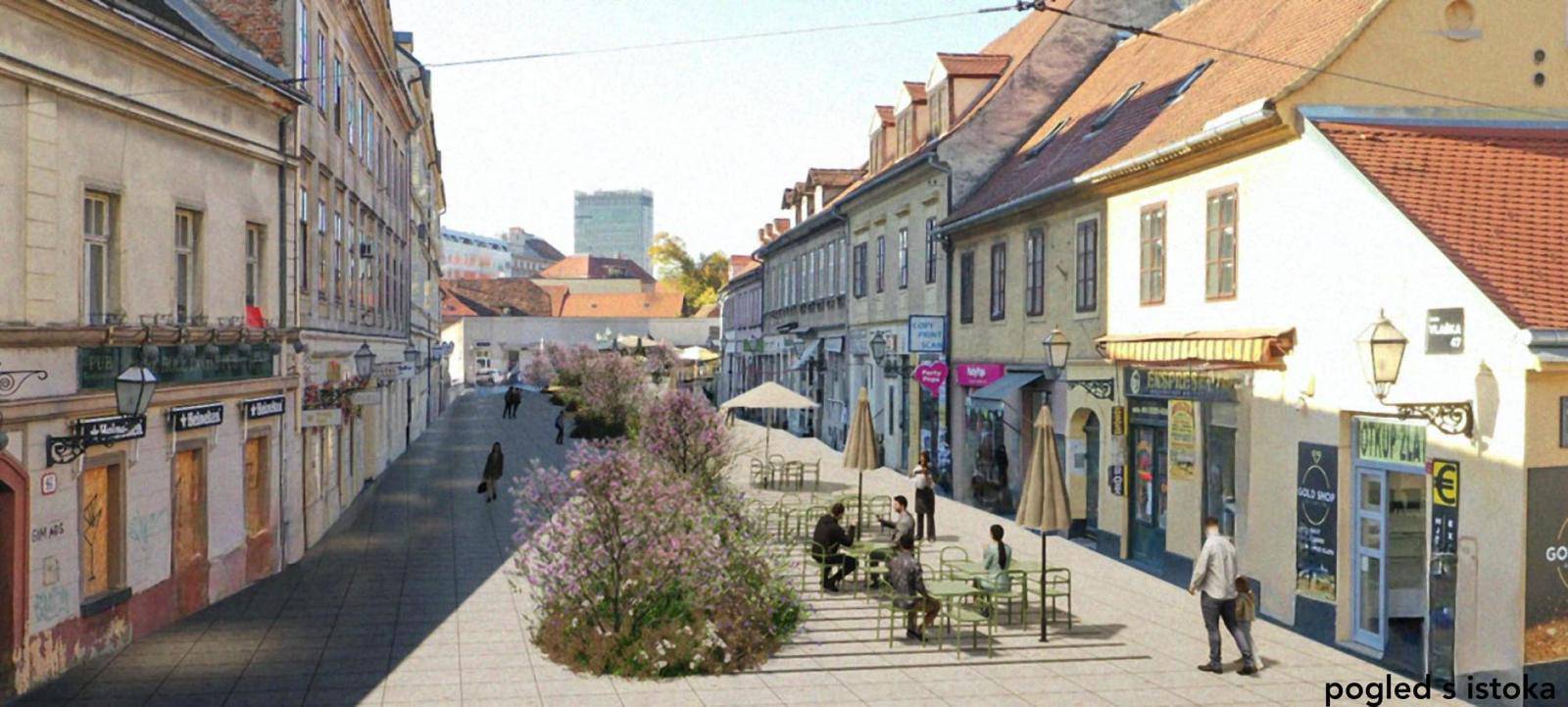 FOTO Zagreb izabrao rješenje za trajno uređenje Vlaške ulice