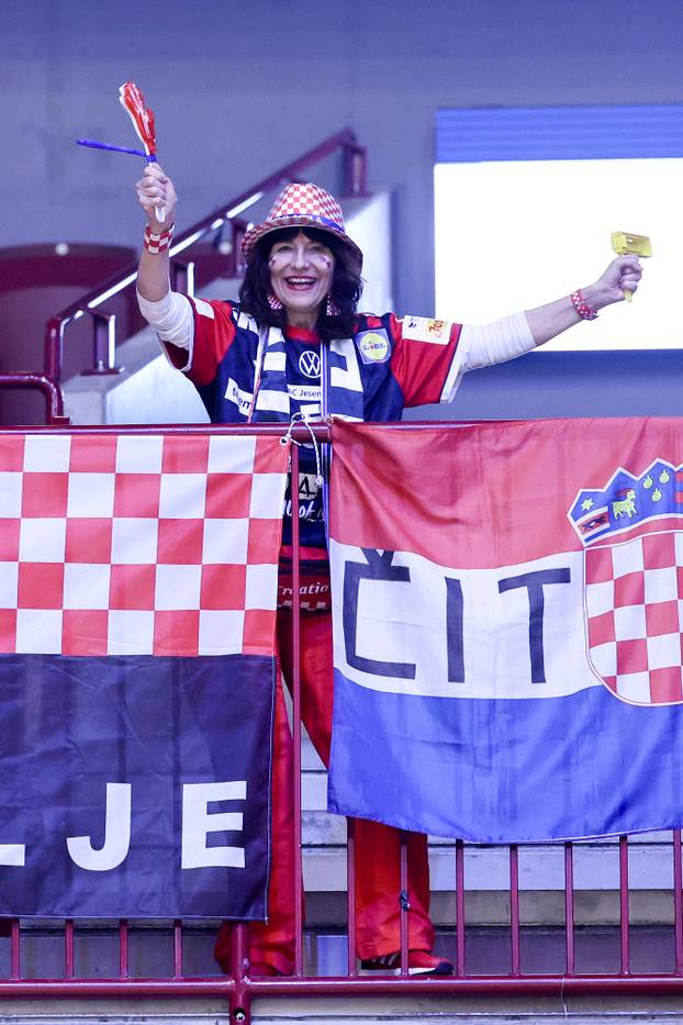 Susret Islanda i Hrvatske u drugom krugu EHF Europskog prvenstva, navijači 