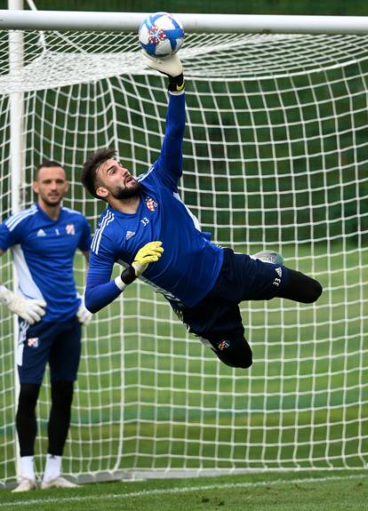 Trening nogometaša GNK Dinamo na ljetnim pripremama u Sloveniji