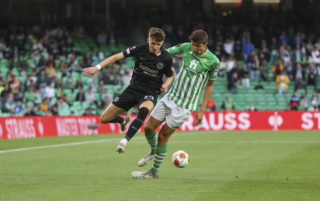 firo : 09.03.2022, Fuvuball, UEFA EUROPA LEAGUE,EL, season 2021/2022, round of 16, first leg, Real Betis Sevilla - Eintracht Frankfurt 1:2