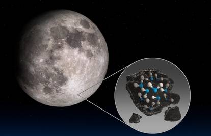 NASA otkrila: Mjesec je prepun površina sa zaleđenom vodom
