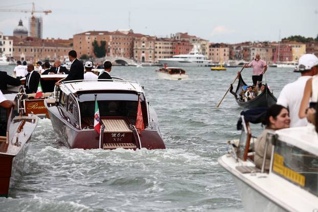 Anticipated wedding of Amazon founder Jeff Bezos and Lauren Sanchez in Italy