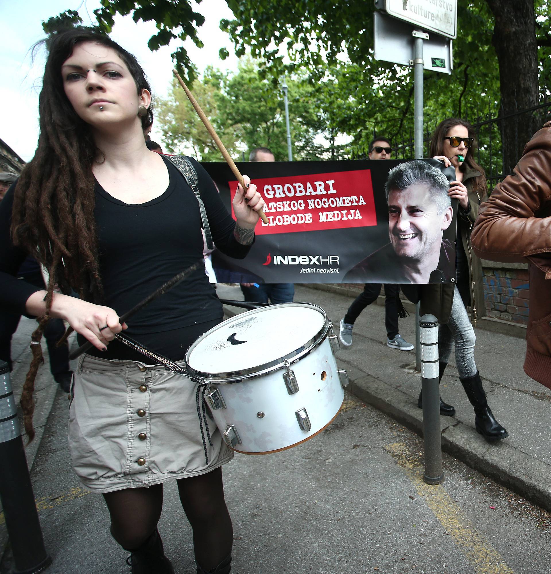 Novinari prosvjedovali protiv narušavanja medijskih sloboda
