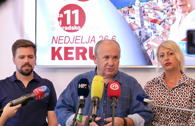 Split: Željko Kerum održao konferenciju za medije