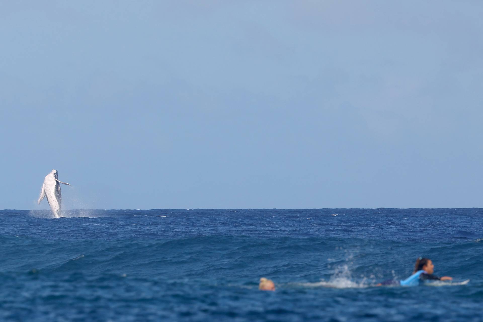 Surfing - Women's Semifinals - Heat 2