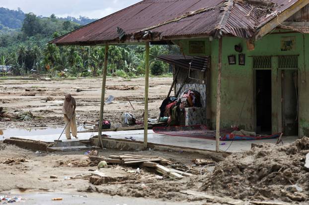 Aftermath of deadly flash flood in Batang Toru, South Tapanuli