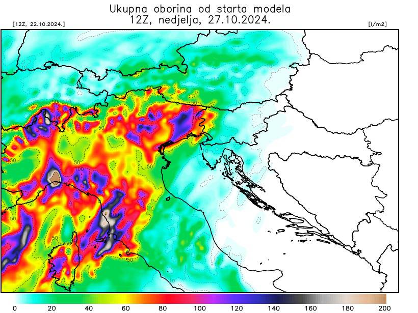 Pogledajte što dolazi krajem tjedna. Ne izgleda baš dobro