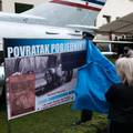 'Povratak pobjednika': Ispred MORH-a otkrili Perešinov MiG