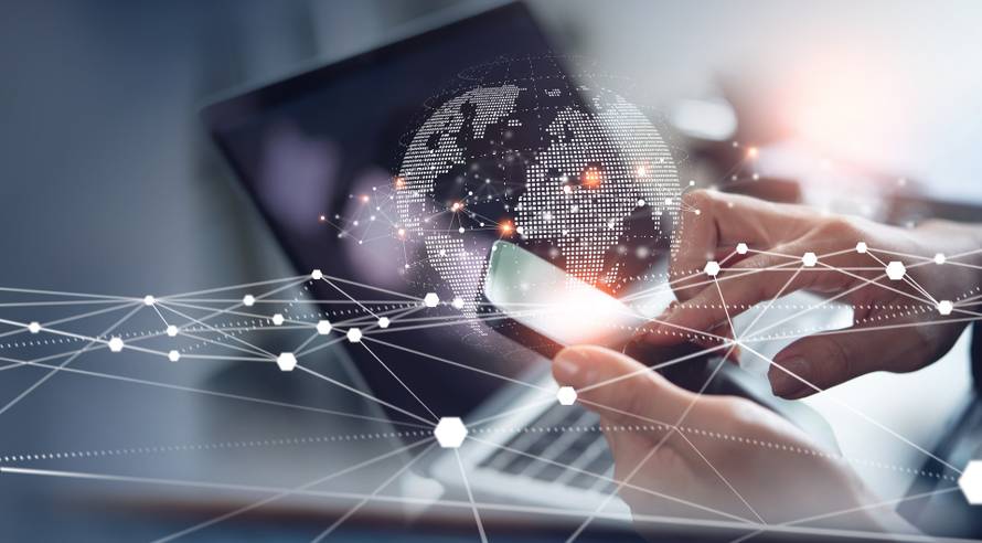 Digital,Technology,,Internet,Network,Connection,,Big,Data,,Digital,Marketing,Iot
