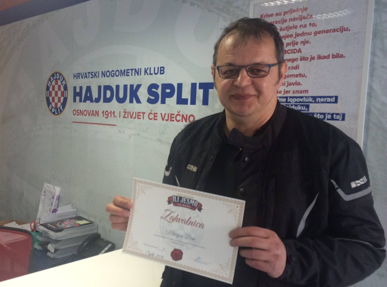 Ban donirao Našem Hajduku kroz posvetu svojoj kćeri Mirti