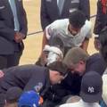 VIDEO Užas na NBA-u: Slavni komičar povraćao kraj parketa, krvario i iznijeli ga u kolicima