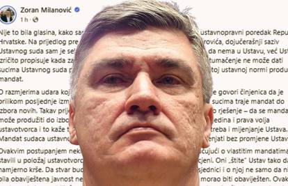 Milanović o tajnoj sjednici: To je  nezapamćeni udar! Najmanje  što mogu  ti suci je dati ostavke